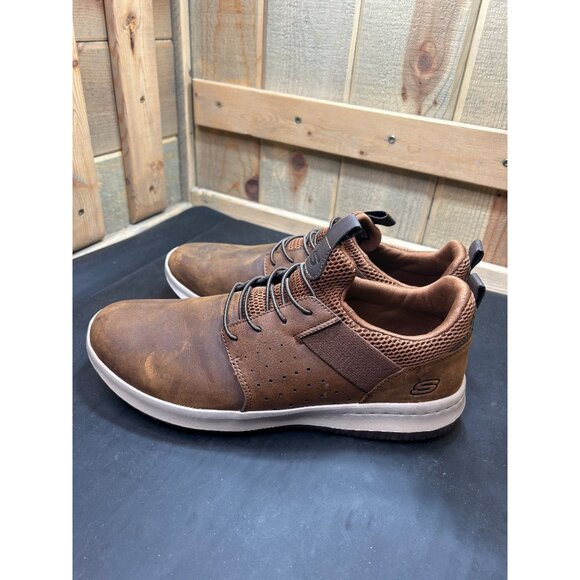 Skechers Men's Delson Axton Slip-On Air-Cooled Memory Foam Arch Fit 11.5 - Picture 6 of 8